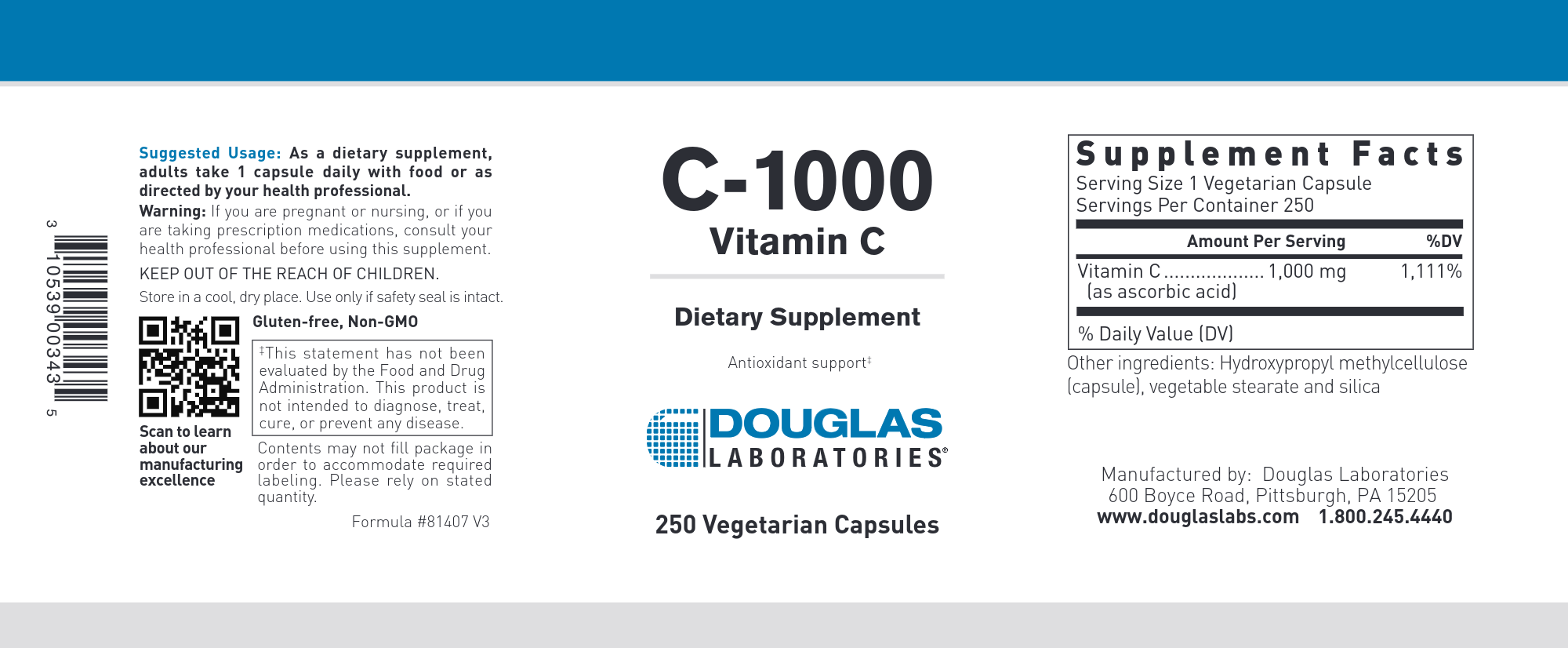 C-1000 1000 mg 250 caps