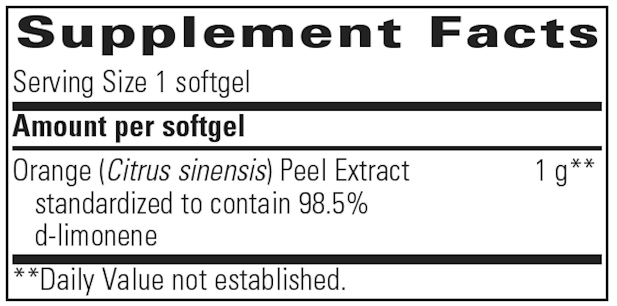 D-Limonene 10 gels