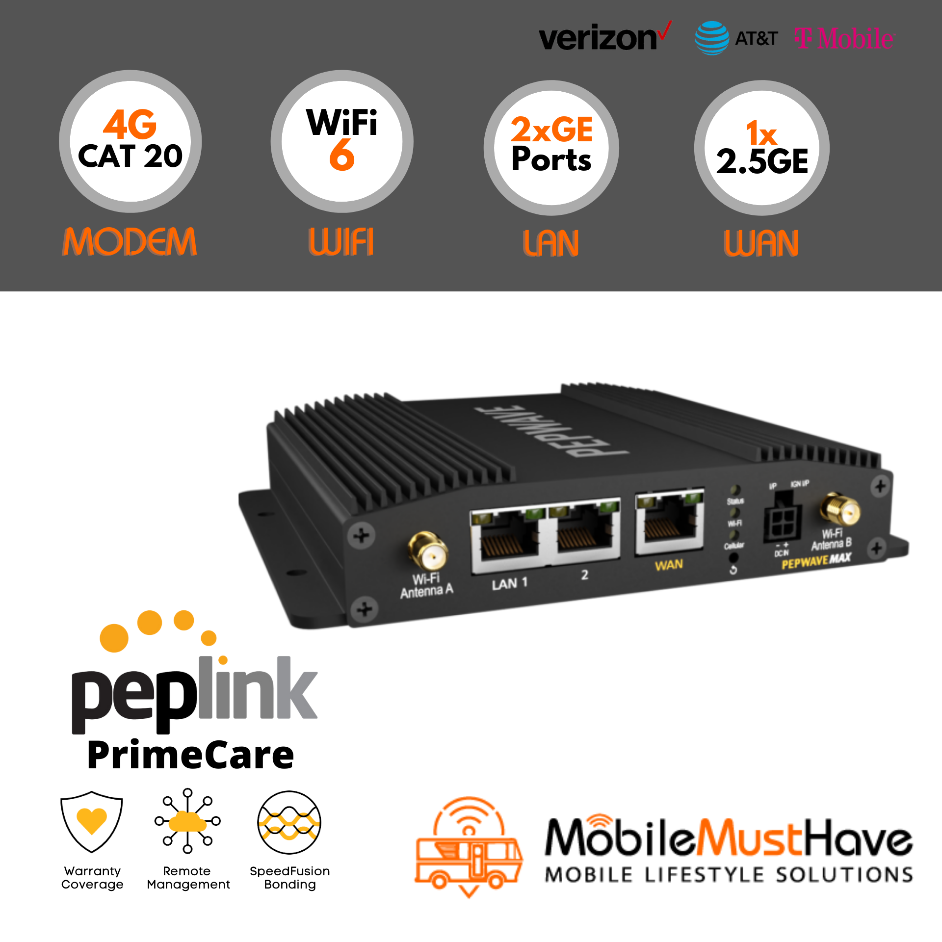 Peplink MAX BR1 Pro Router