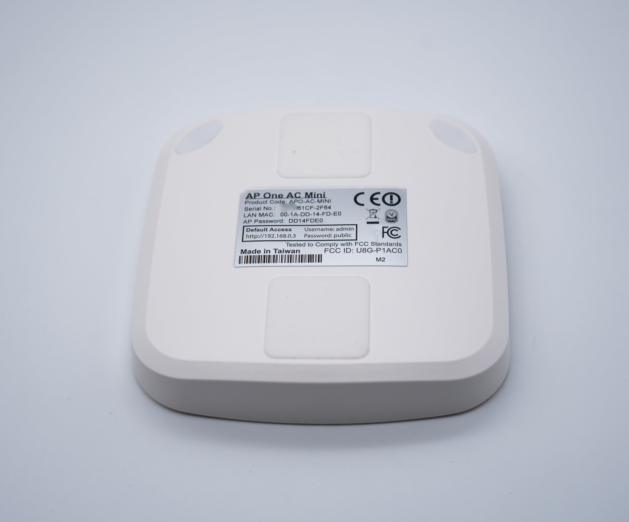 AP One AC Mini - Peplink Wireless 2.4ghz/5ghz A/B/G/N/AC Wireless Access Point