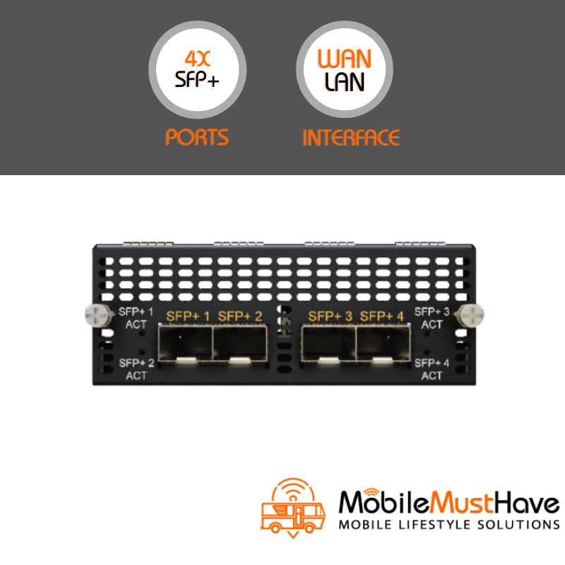 4x SFP+ Port FlexModule for EPX / SDX /SPX Pro