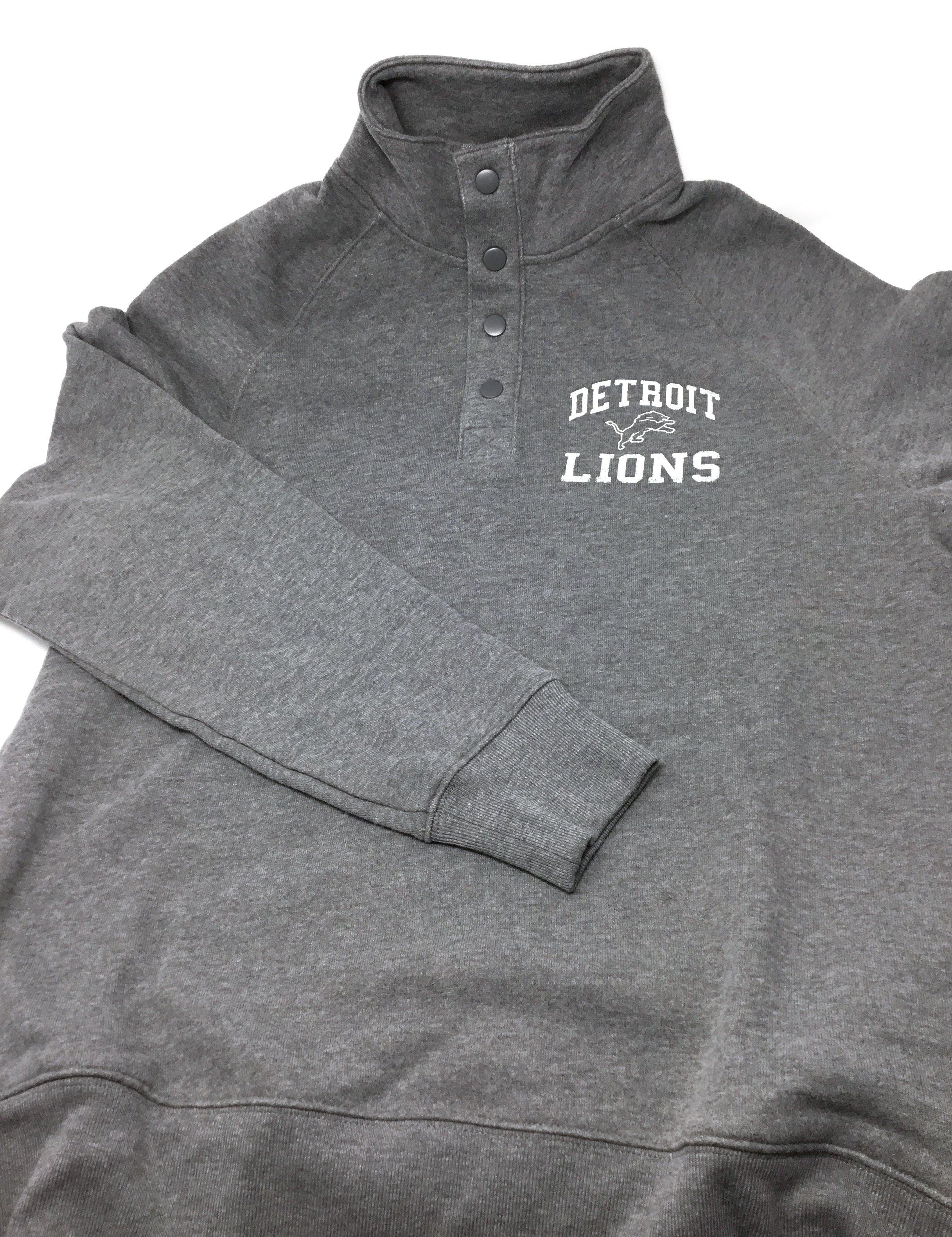 Detroit Lions Vintage Grey pullover