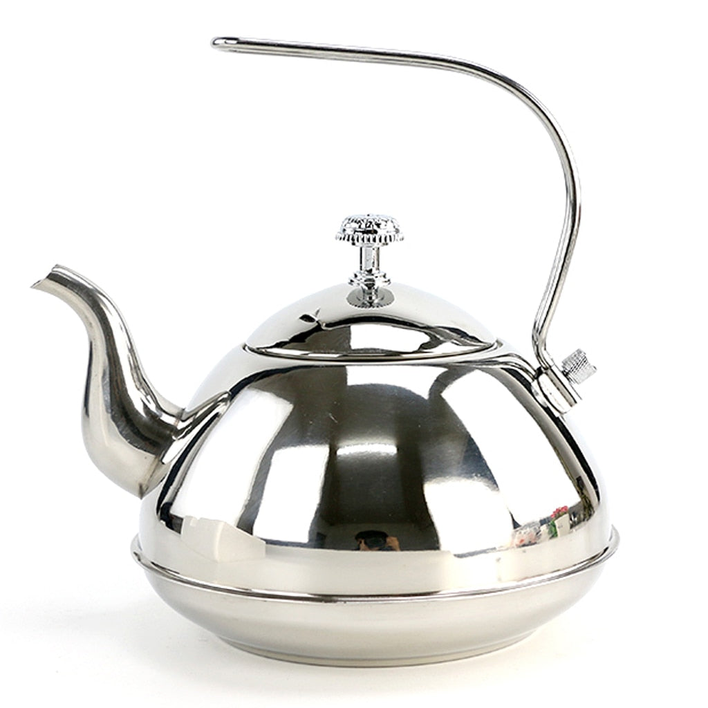 Whistling Tea Kettle with Handle Stainless Steel Teapot for Stovetops