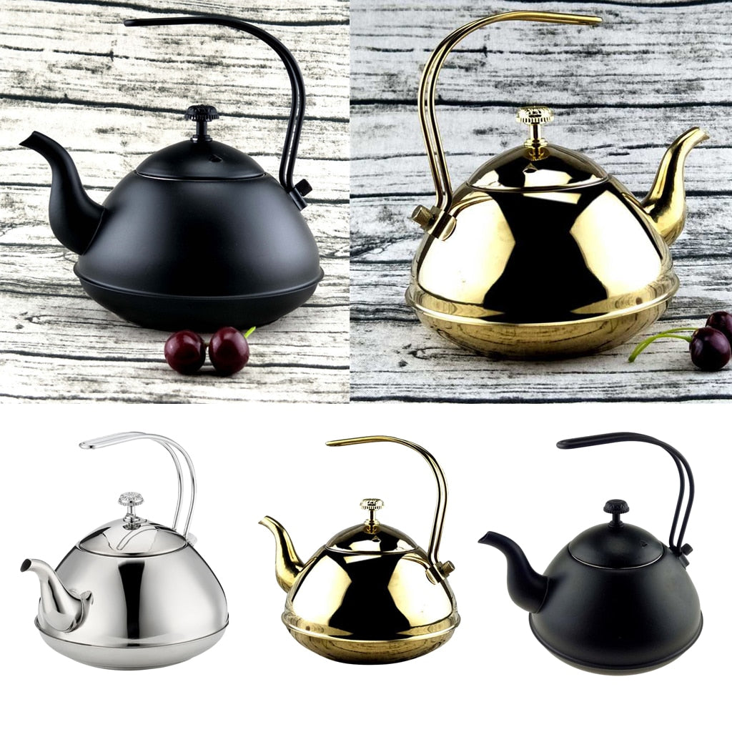 Whistling Tea Kettle with Handle Stainless Steel Teapot for Stovetops