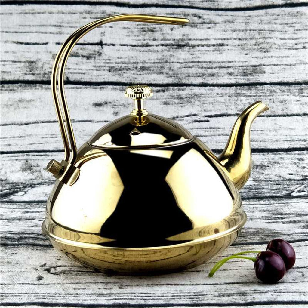 Whistling Tea Kettle with Handle Stainless Steel Teapot for Stovetops