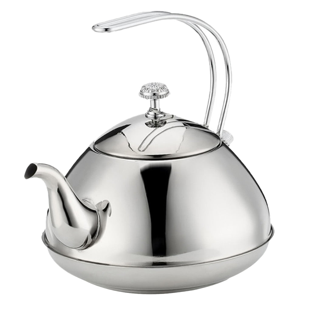 Whistling Tea Kettle with Handle Stainless Steel Teapot for Stovetops