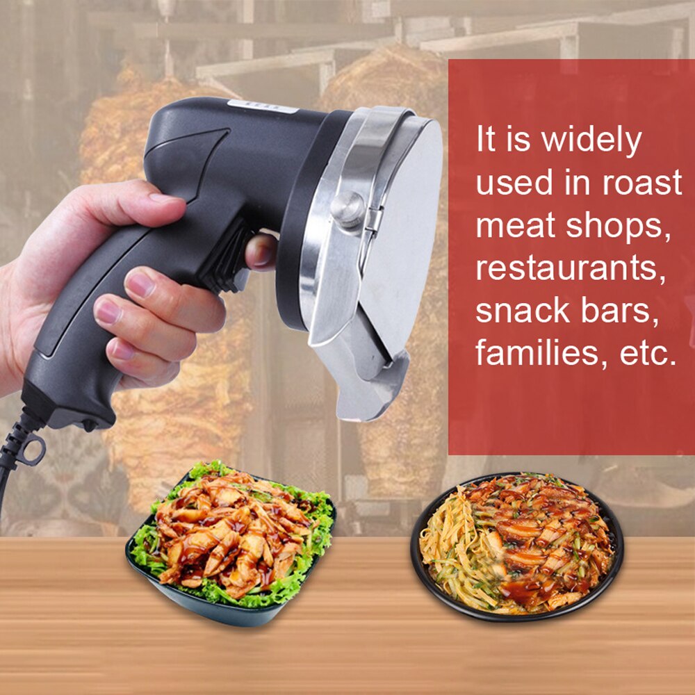 Handheld Electric Kebab Slicer Doner Knife Shawarma Cutting Machine