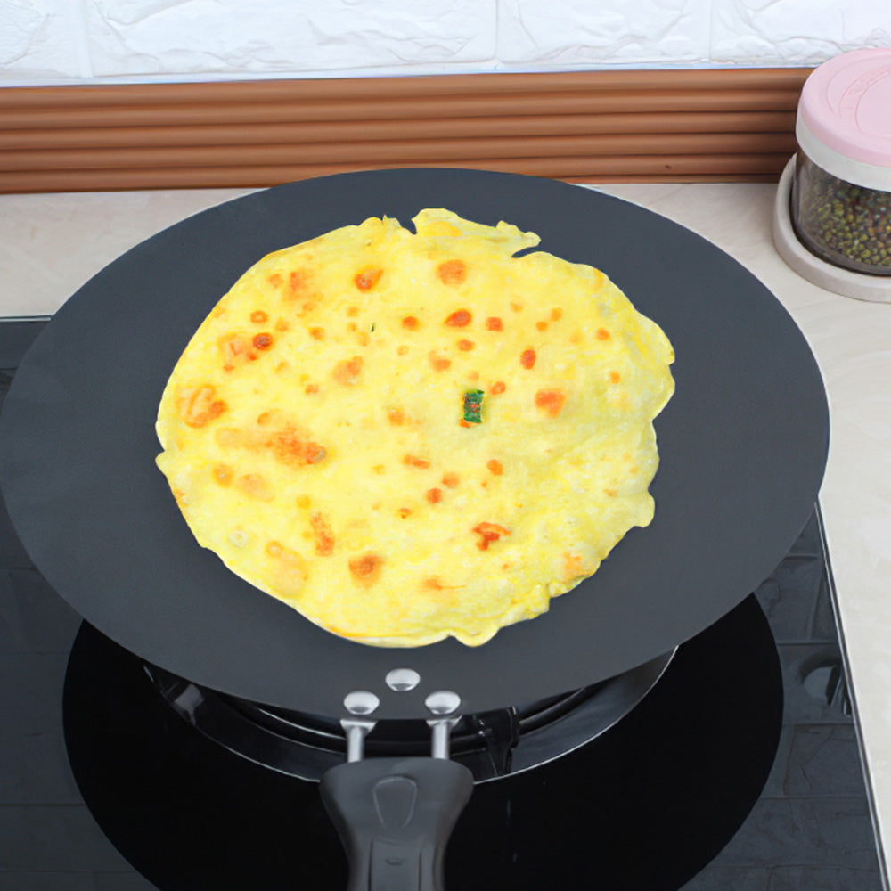 Non-Stick Pan Iron Round Griddle Non-Stick Crepe Pan for Frying Pan