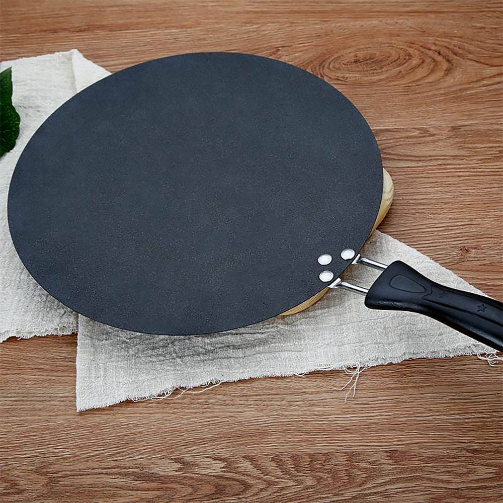 Non-Stick Pan Iron Round Griddle Non-Stick Crepe Pan for Frying Pan