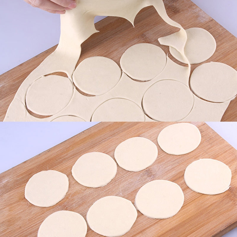 Stainless Steel Dumpling Maker Manual Ravioli Mold Press Dough Cutter