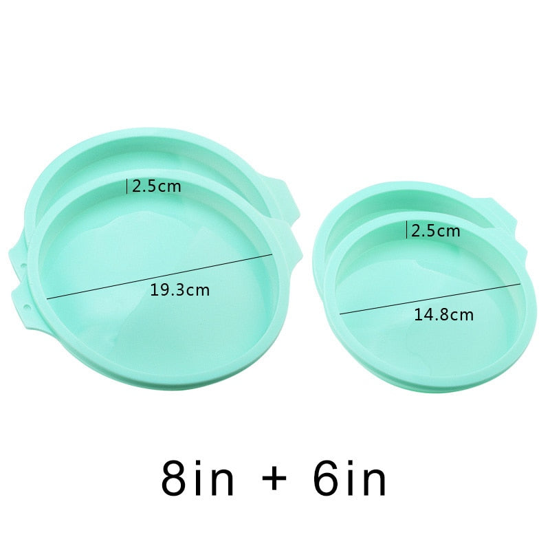 Layered Round Shape Mold Kitchen Bakeware Baking Mold Baking Pan Tools