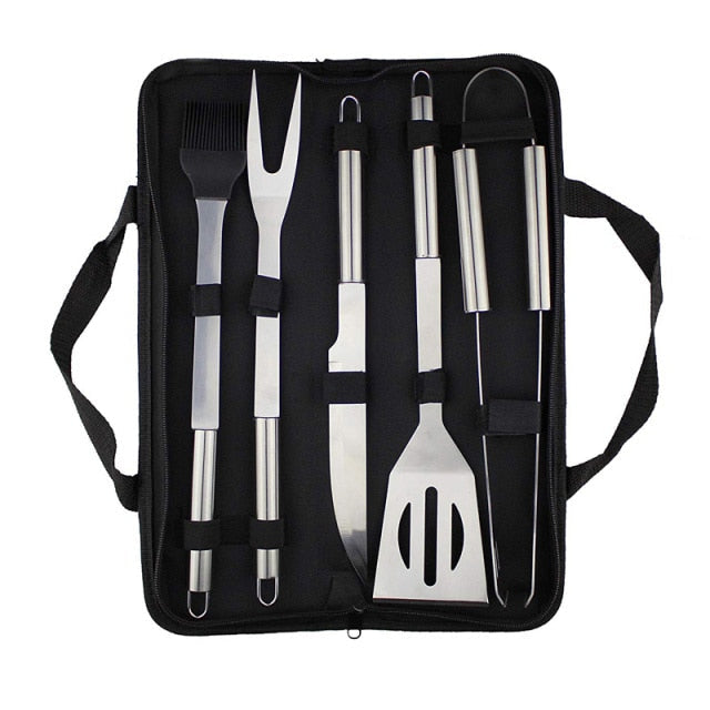 BBQ Grill Tool Set Barbecue Tools Outdoor Camping Cooking Tools Set
