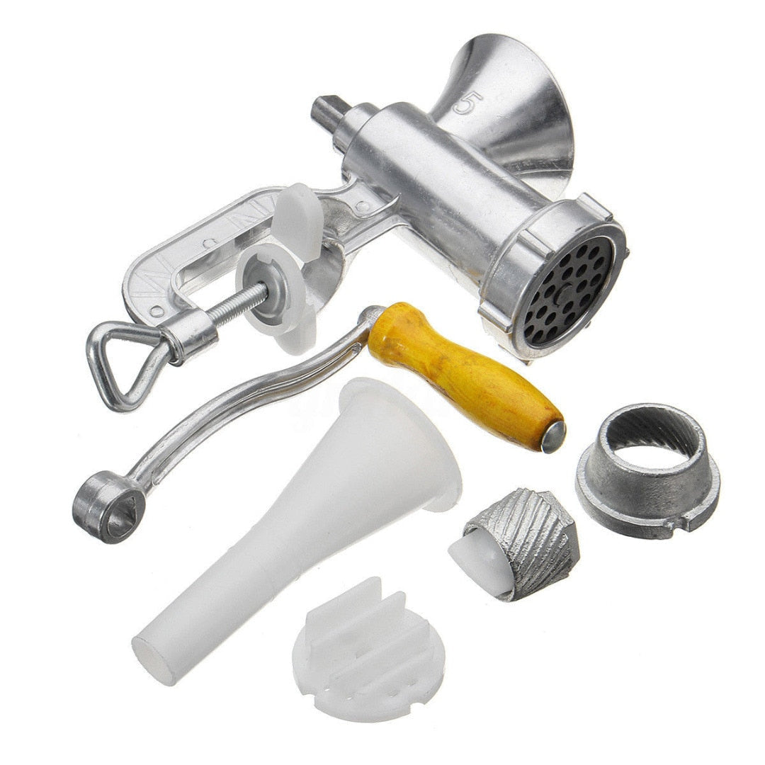 Manual Aluminum Alloy Meat Grinder Sausage Maker Grinder