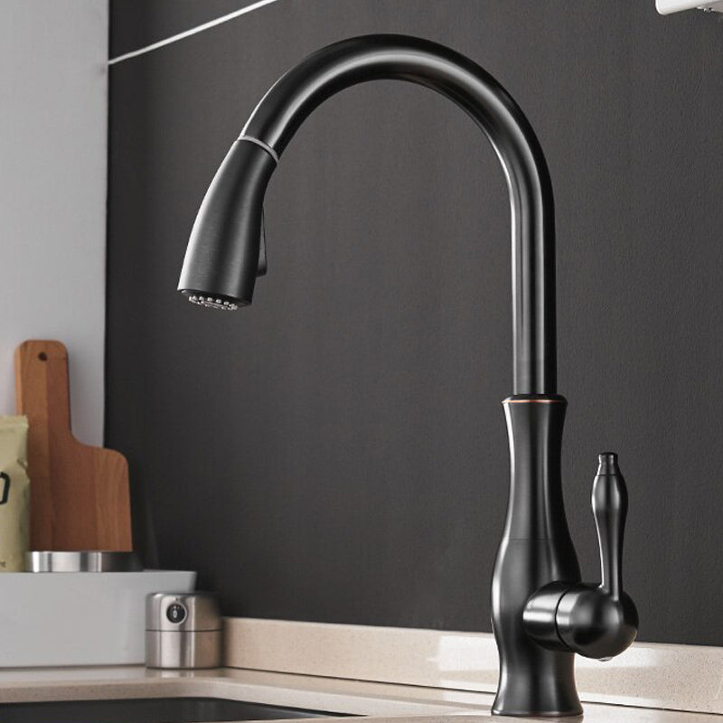 Single Handle Pull Out Kitchen Tap Single Hole Handle Water Tap