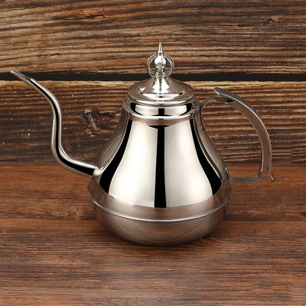 Stainless Steel Coffee Drip Pot Gooseneck Kettle Tea Maker With Filter