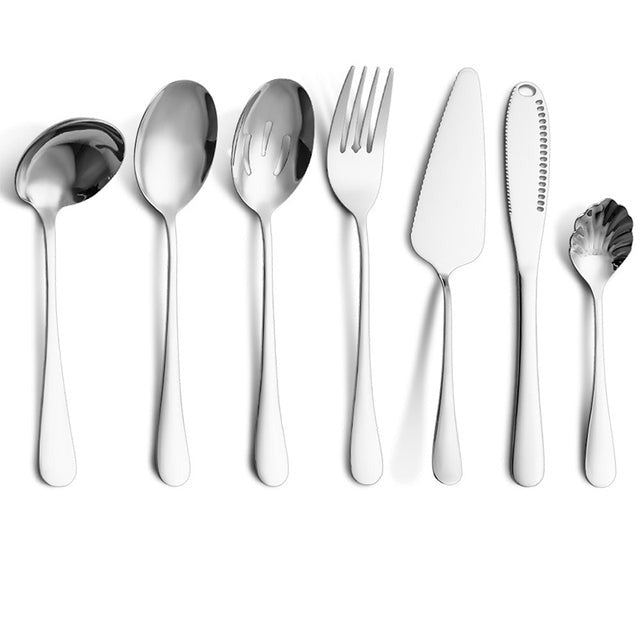 Cutlery Stainless Steel Serving Cutlery Set Dinnerware Tableware Set