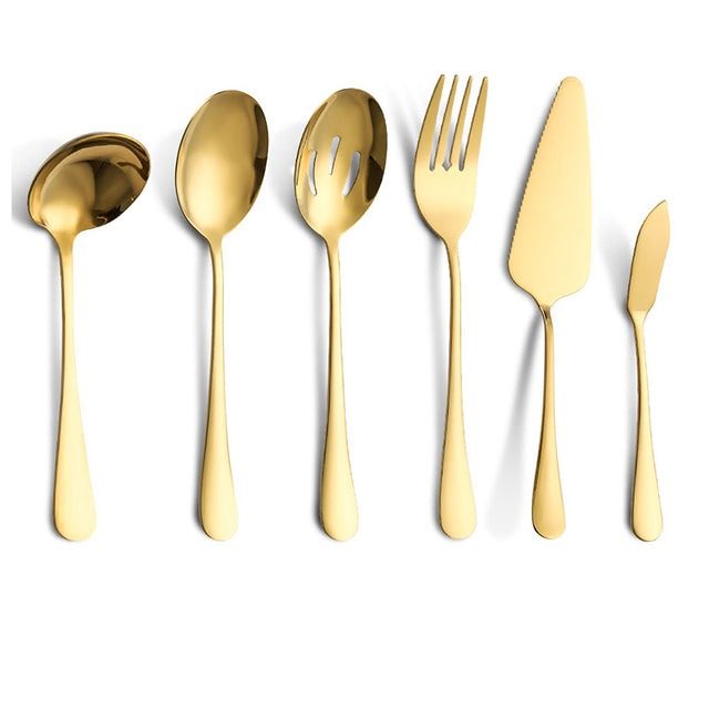 Cutlery Stainless Steel Serving Cutlery Set Dinnerware Tableware Set