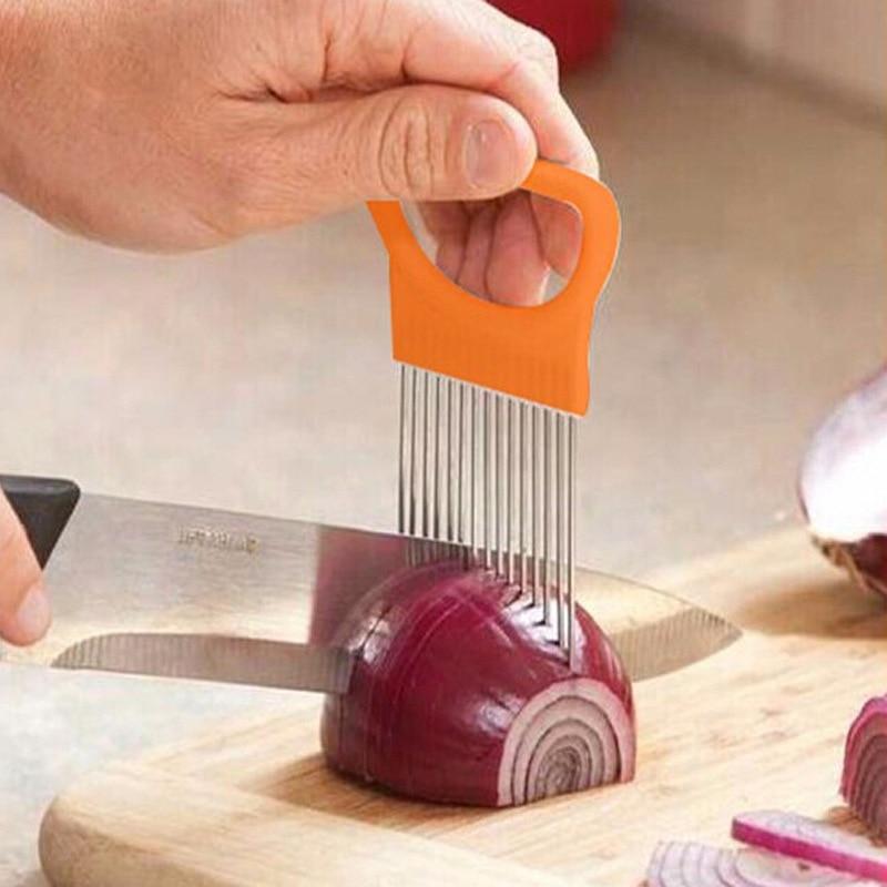 Slicing Helper and Holder for Vegetables