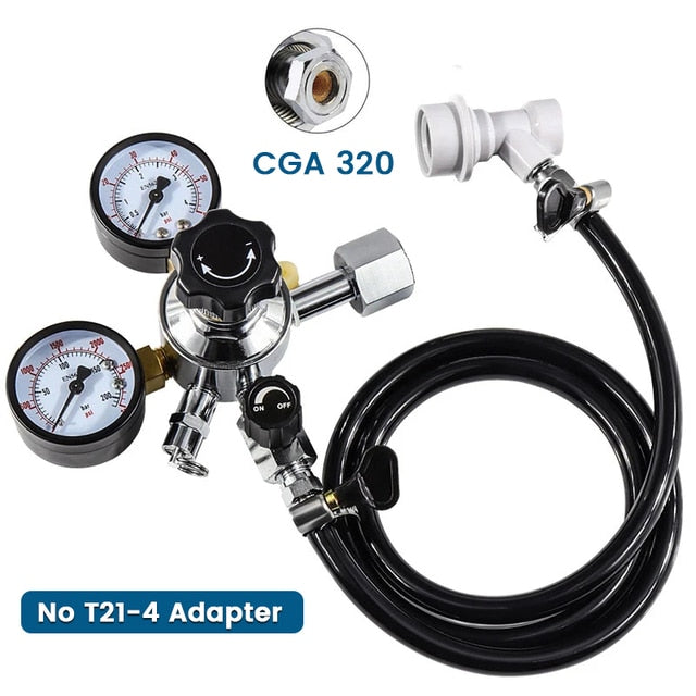 Beer Brewing Carbonation PVC Gas Carbonation Hose Home Co2 Regulator