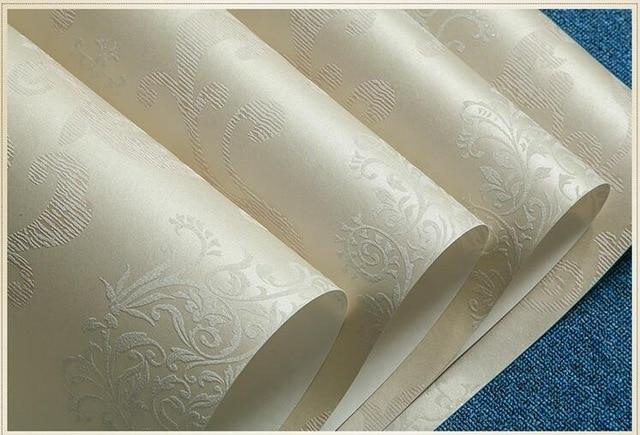 Damascus Styles Nonwoven fabric Wallpaper Design Rolls