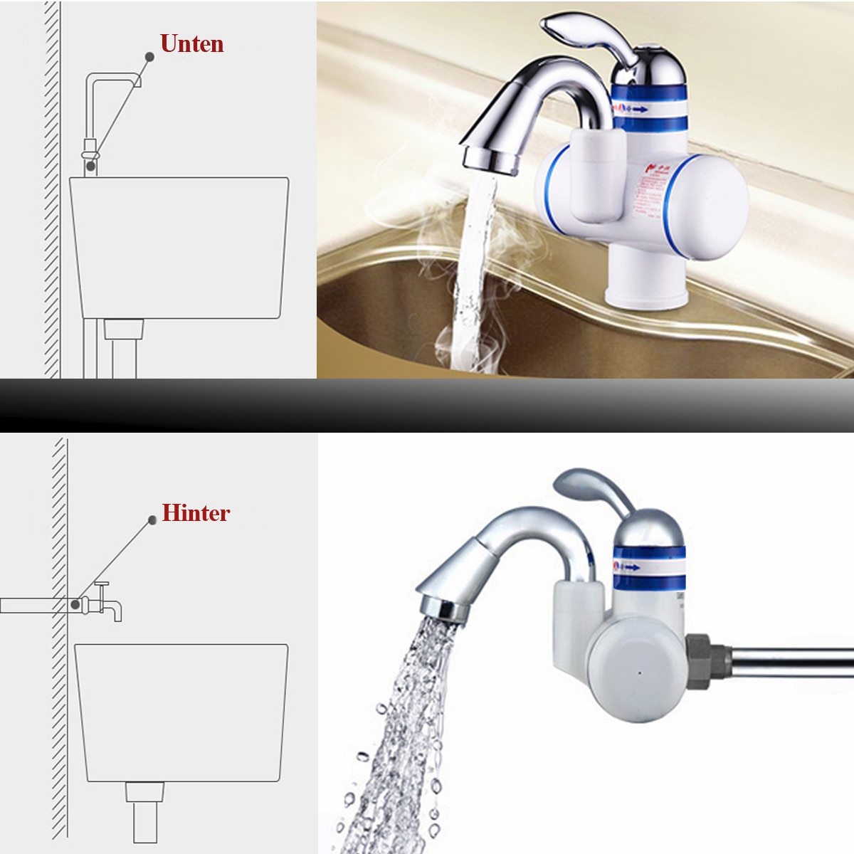 Hot And Cold Single Handle Mixer Water Tap