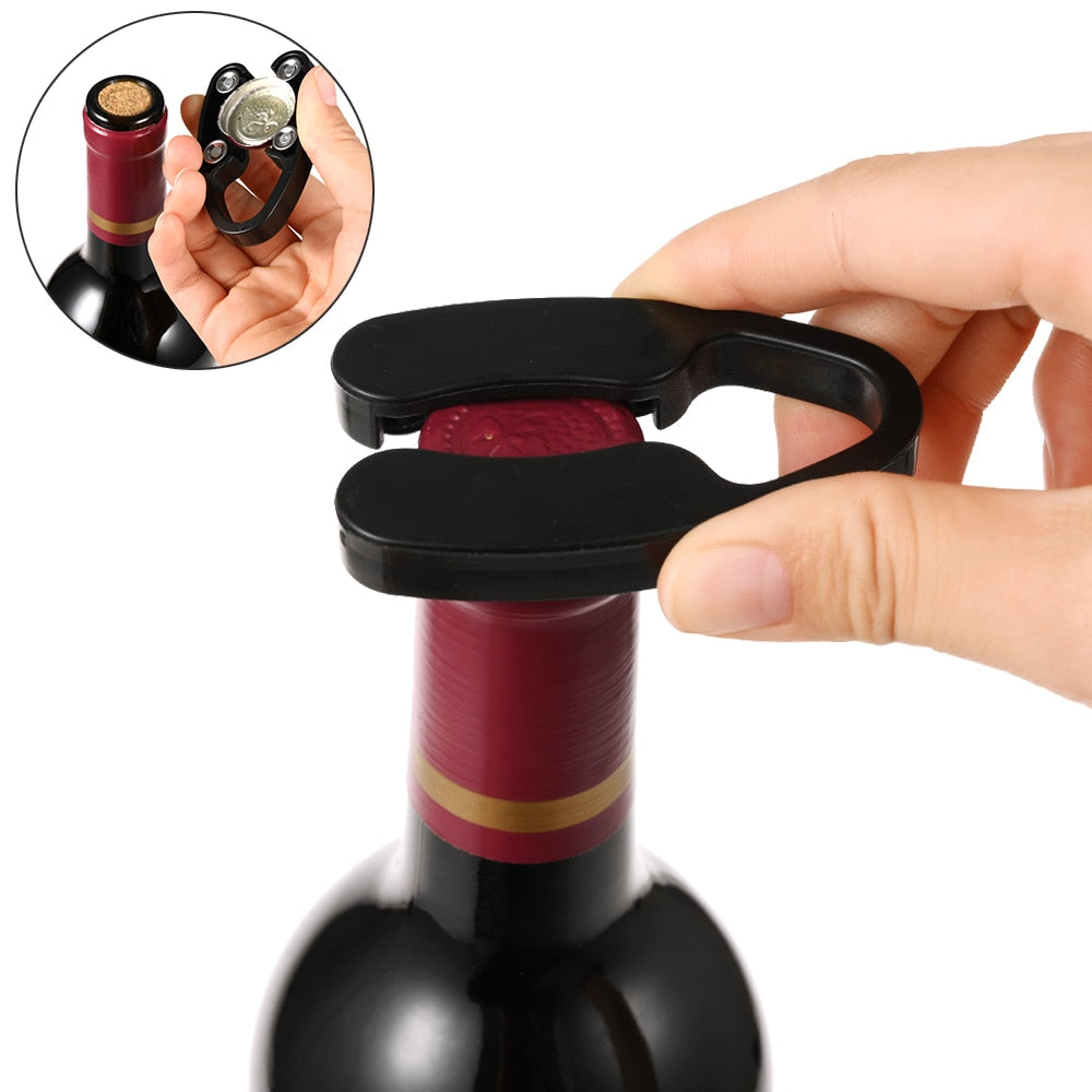 Air Pump Bottle Opener Air Pressure Vacuum Stopper Beer Lid Opener