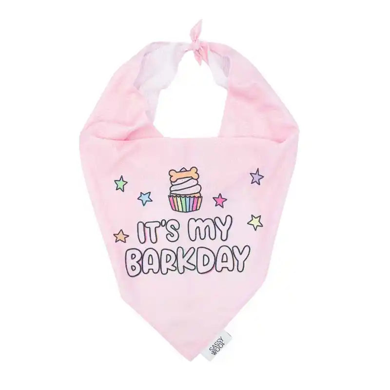 Barkday Birthday Dog Bandana