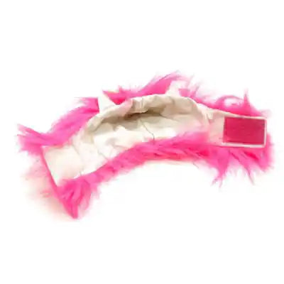 Furry Monster Hat - Pink