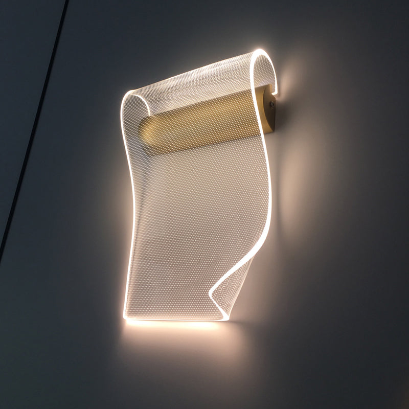 Contemporary Wall lamp Crystal Acrylic Wall Mounted Decor LED