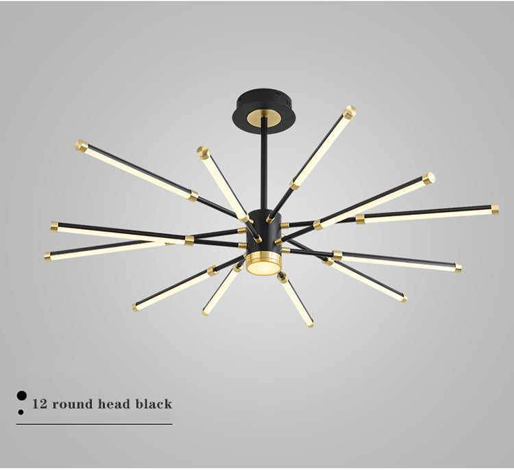 Postmodern Chandelier Nordic Sputnik Arms Lighting Fixture