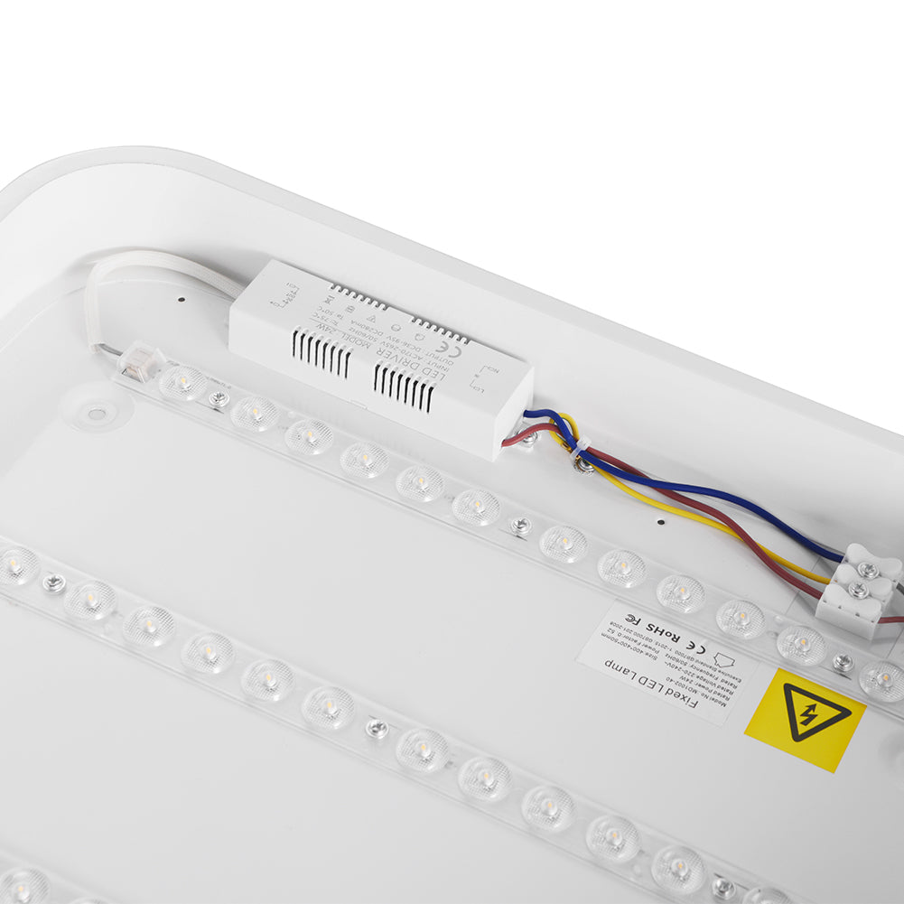 Modern Square LED Ultra Thin Flush Mount Ceiling Light