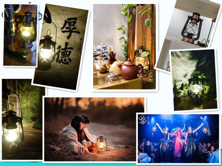 Horse Lantern Battery Operated Portable Rechargable For Camping