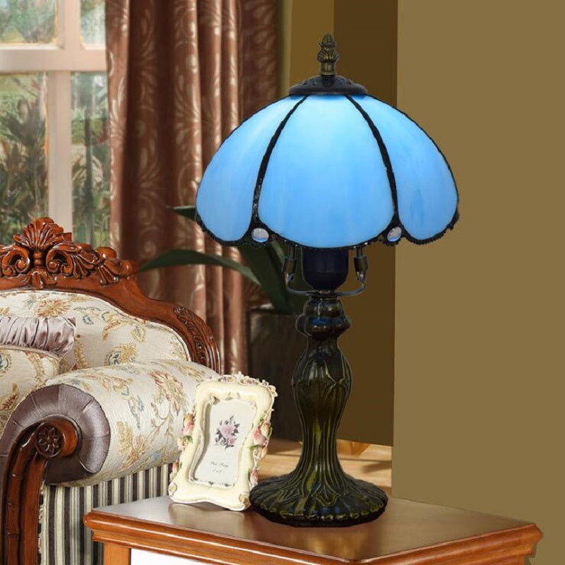 Tiffany stained glass table lamp ODM