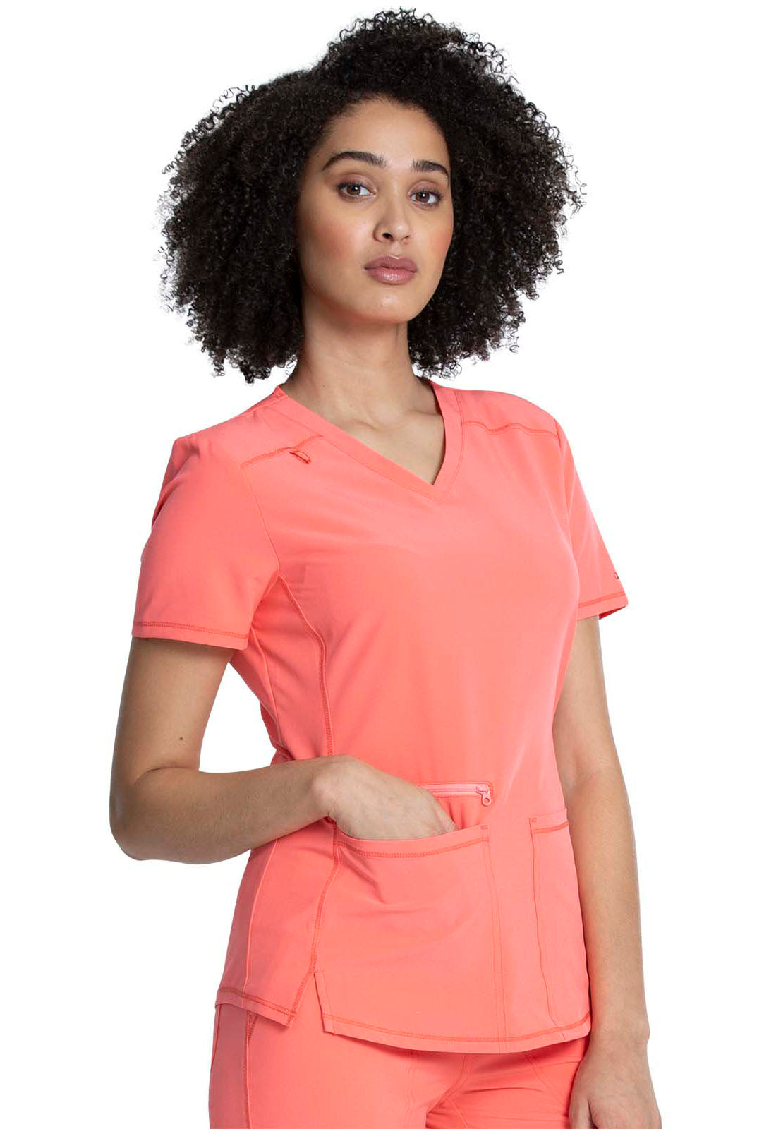 Cherokee Allura Vneck Top- Up to 3XL