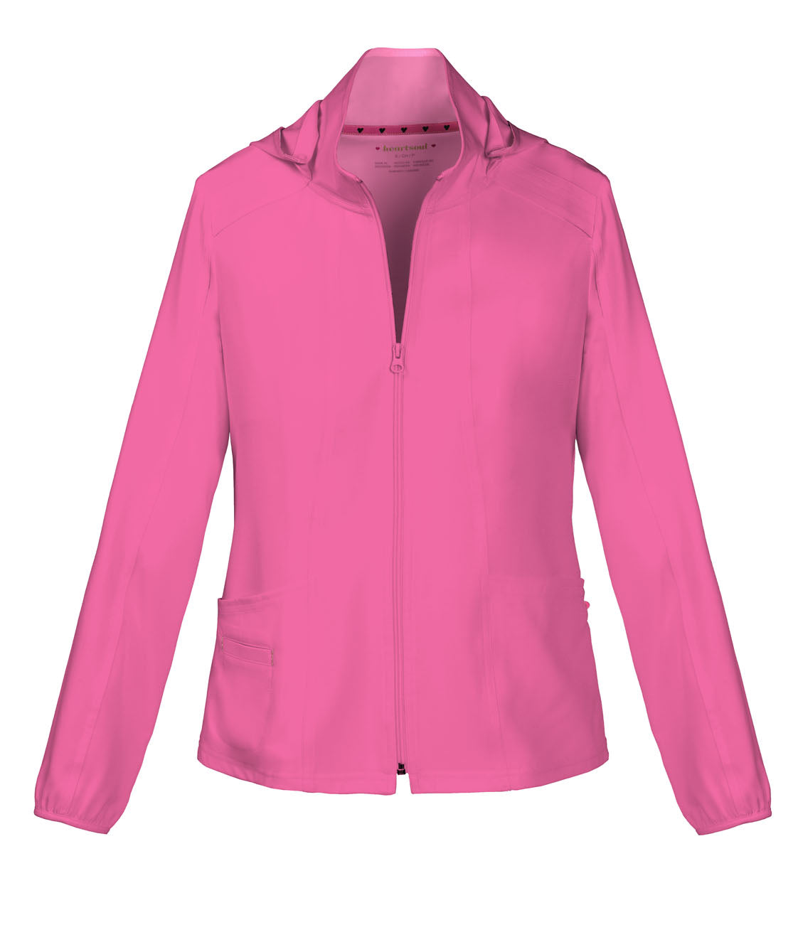 Heart & Soul Zip Front Warm Up Jacket (13 Colors)