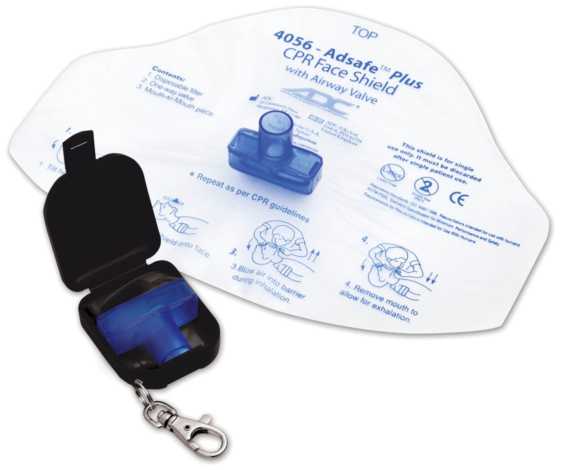 Adsafe Face Shield Plus w/keychain