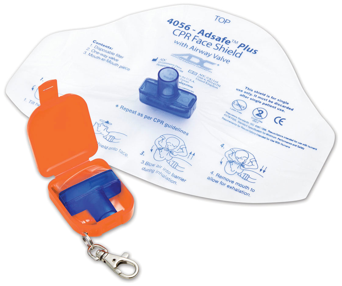 Adsafe Face Shield Plus w/keychain