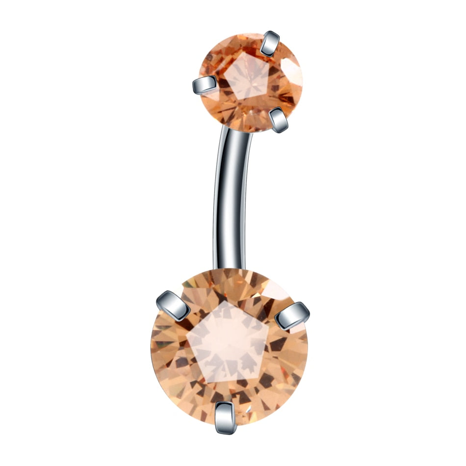 Crystal Belly Button Ring | Colors to Choose From