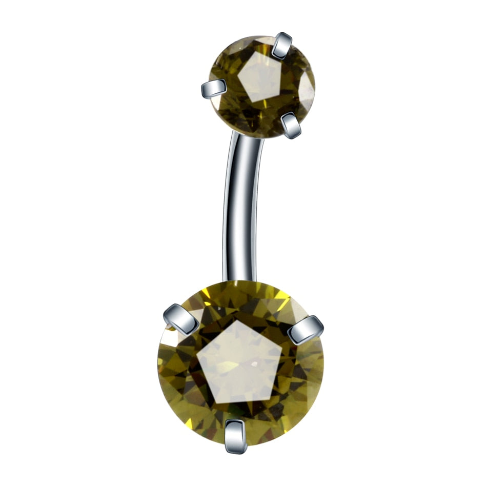 Crystal Belly Button Ring | Colors to Choose From