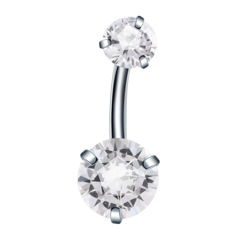 Crystal Belly Button Ring | Colors to Choose From