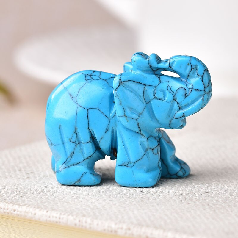 Natural Stone Carved Elephant 2