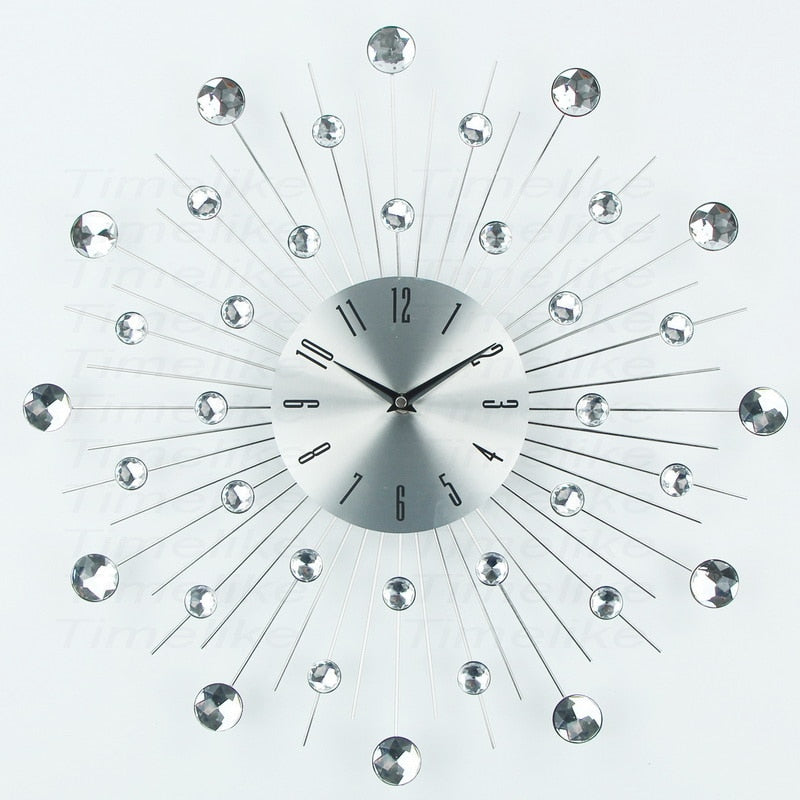 Starburst Metal Wall Clock 20