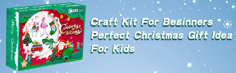 Coola Christmas Craft Kit - Sewing Kit for Kids Toy and Decorations
