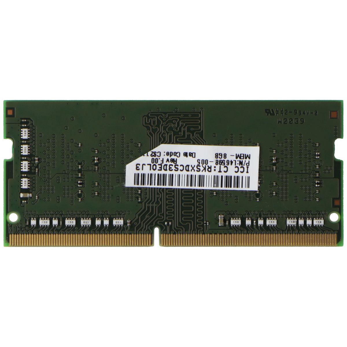 Kingston (8GB) 1Rx16 (PC4-3200AA) Laptop RAM SODIMM Memory (HP32D4S2S1ME-8)