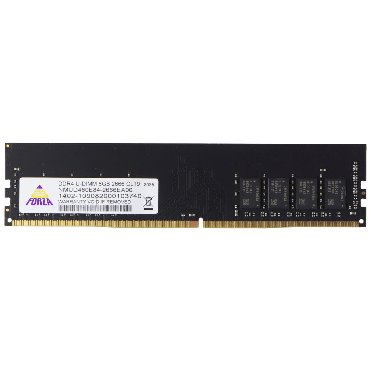 Neo Forza (8GB) DDR4 U-DIMM 2666 CL19 Desktop RAM (NMUD480E84-2666EA00)