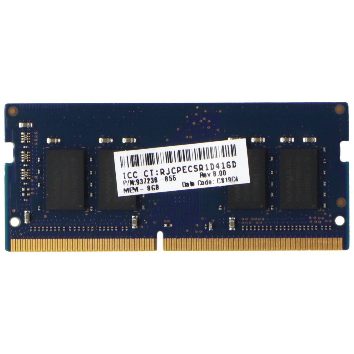Ramaxel (8GB) DDR4 (PC4-2666V) 1Rx8 Laptop RAM Memory RMSA3260NA78HAF-2666