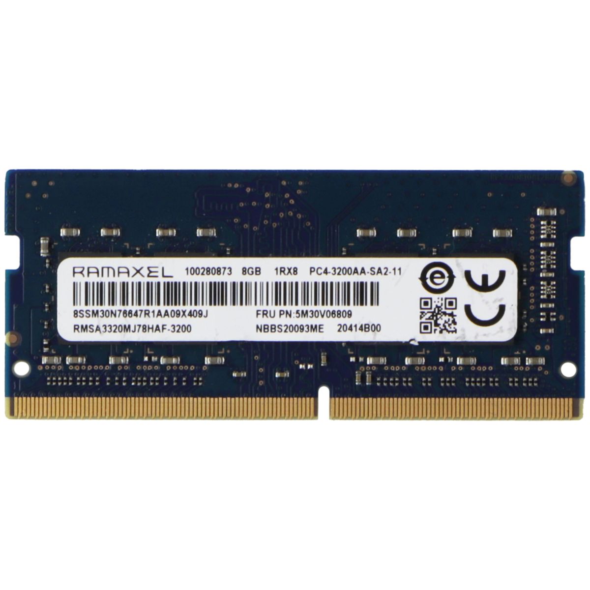 Ramaxel (8GB) DDR4 (PC4-3200AA) Laptop RAM SO-DIMM Memory (RMSA3320MJ78HAF-3200)