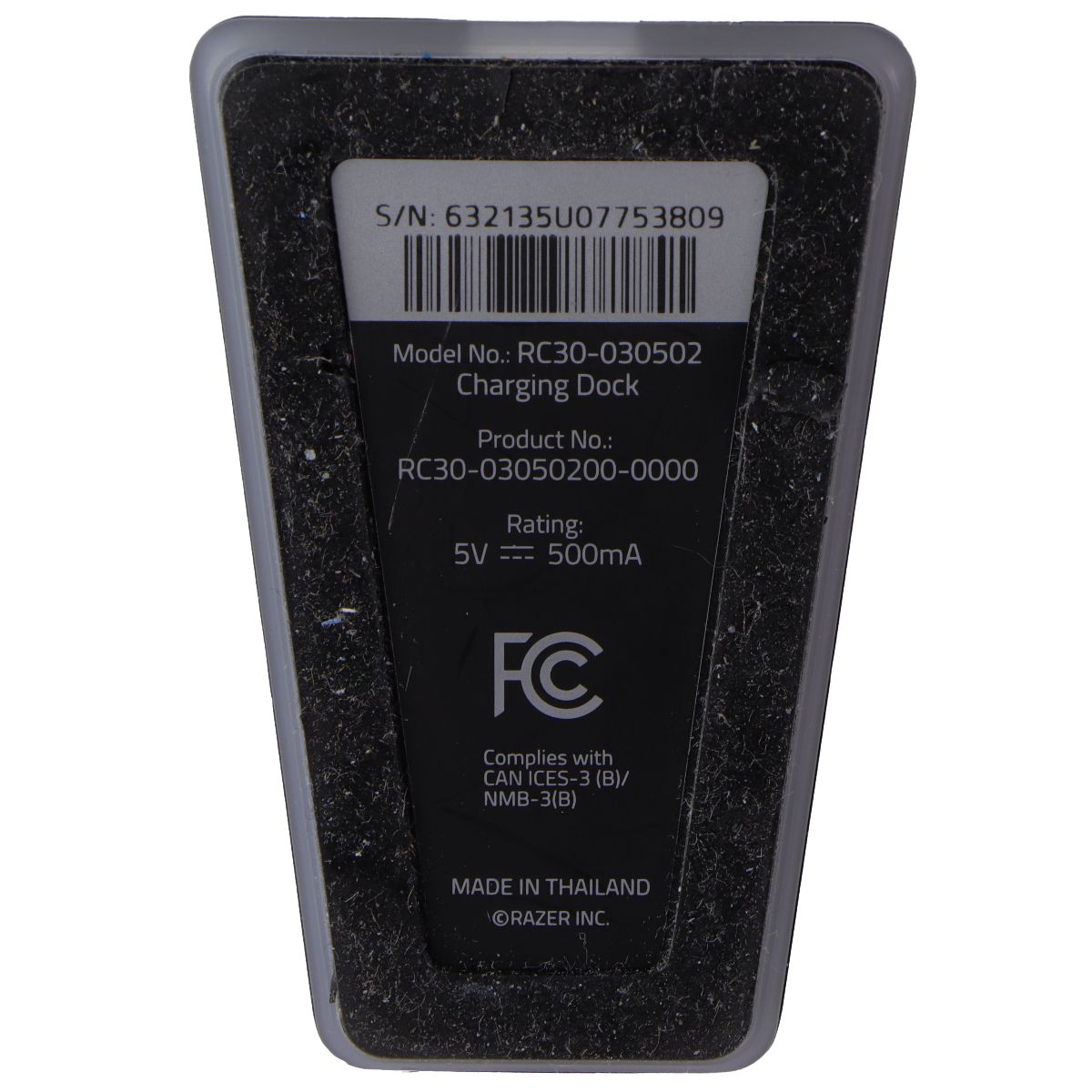 Razer Mouse Charging Dock Chroma USB-Micro - Black (RC30-030502)