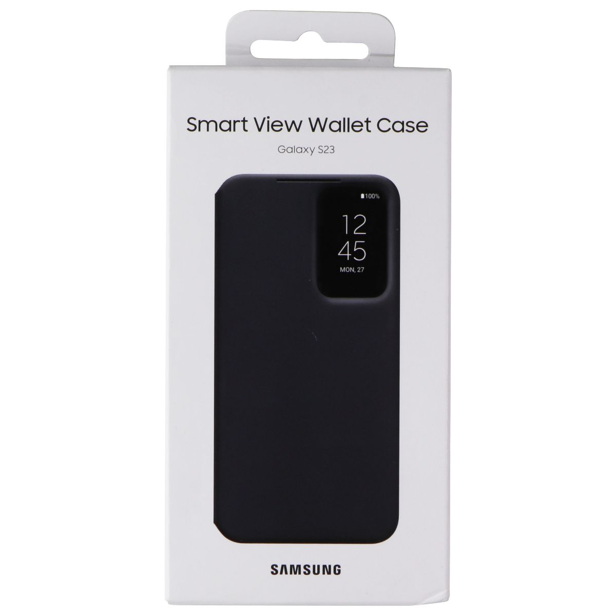 Samsung Smart View Wallet Case for Galaxy S23 - Black