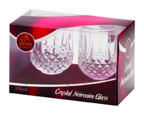 Crystal Neironim Glass - 2 Pack